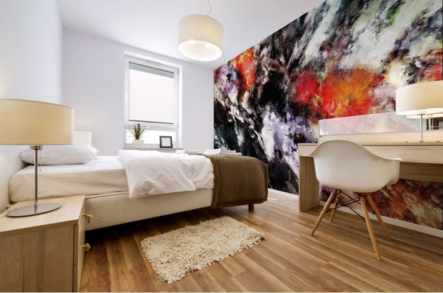 Rattle Mural print