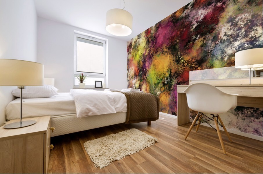 A single source Mural print