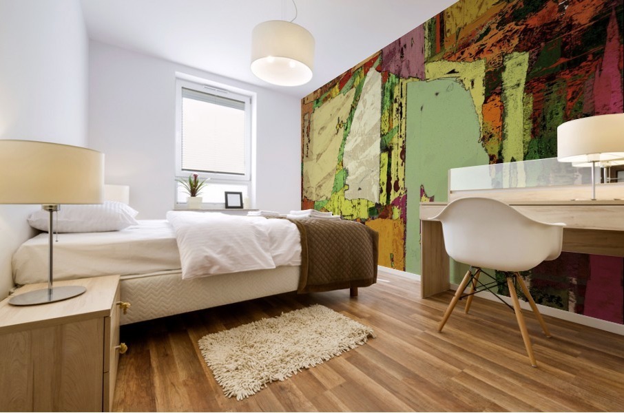 Paper trail Mural print