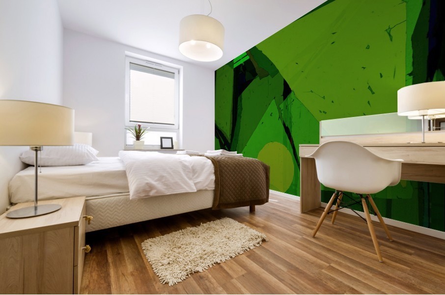 Dark room Mural print