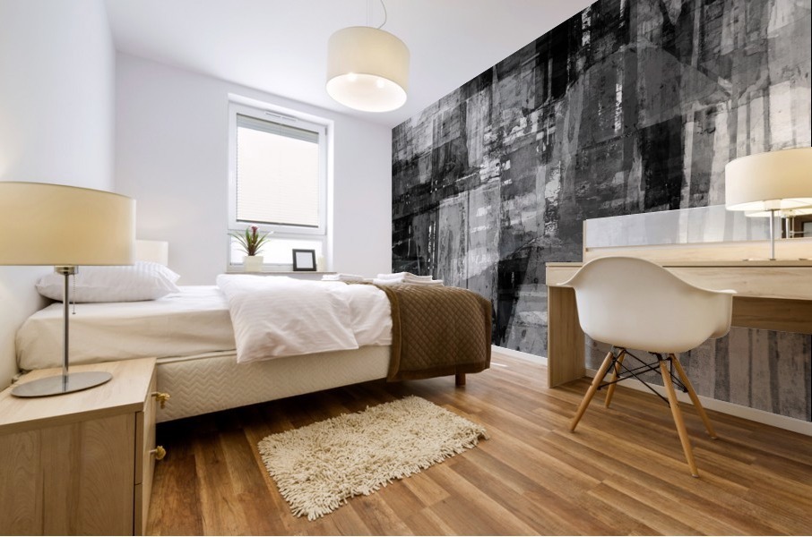 Time travelling Mural print