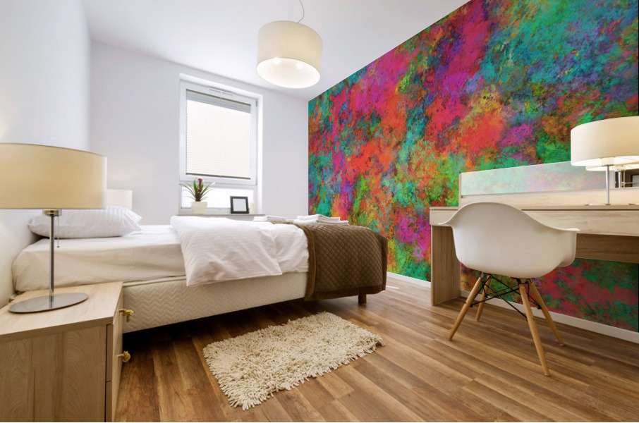 The spark Mural print