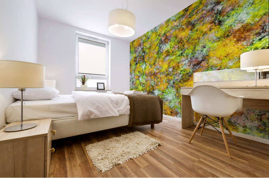Scrambled eggs Mural print
