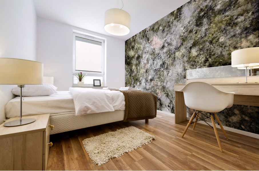 Turning to stone Mural print