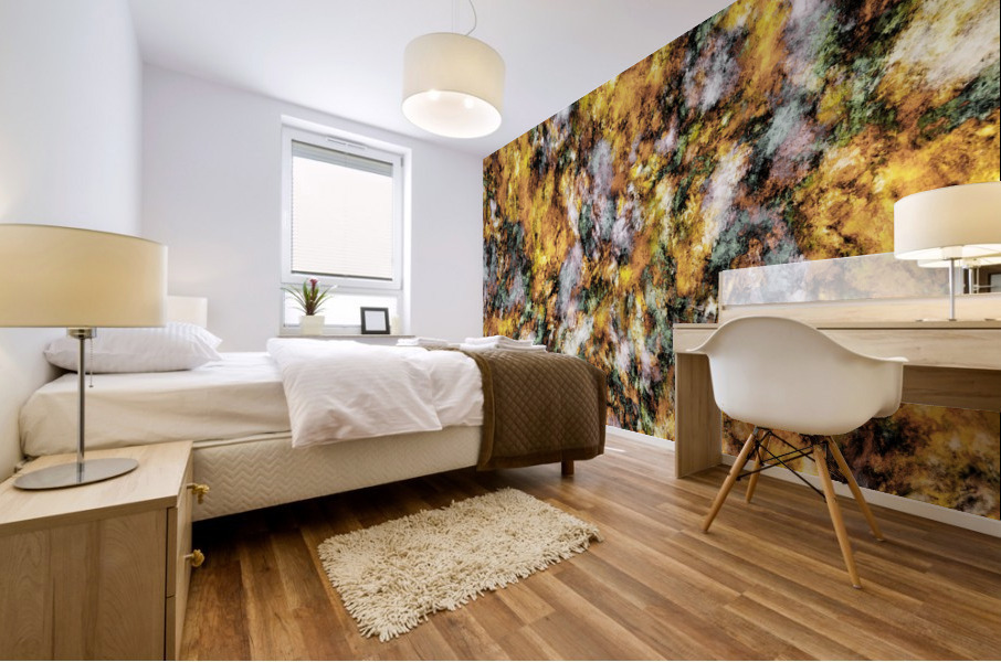 The flow Mural print