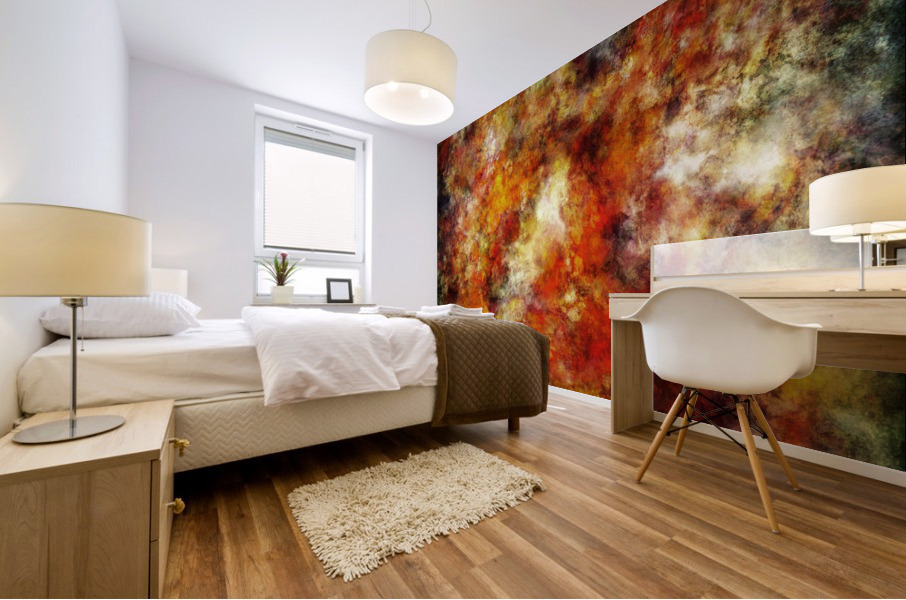 Red alert Mural print