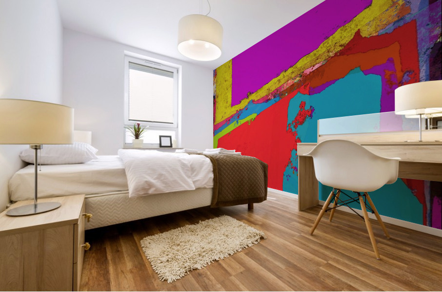 Panel time Mural print