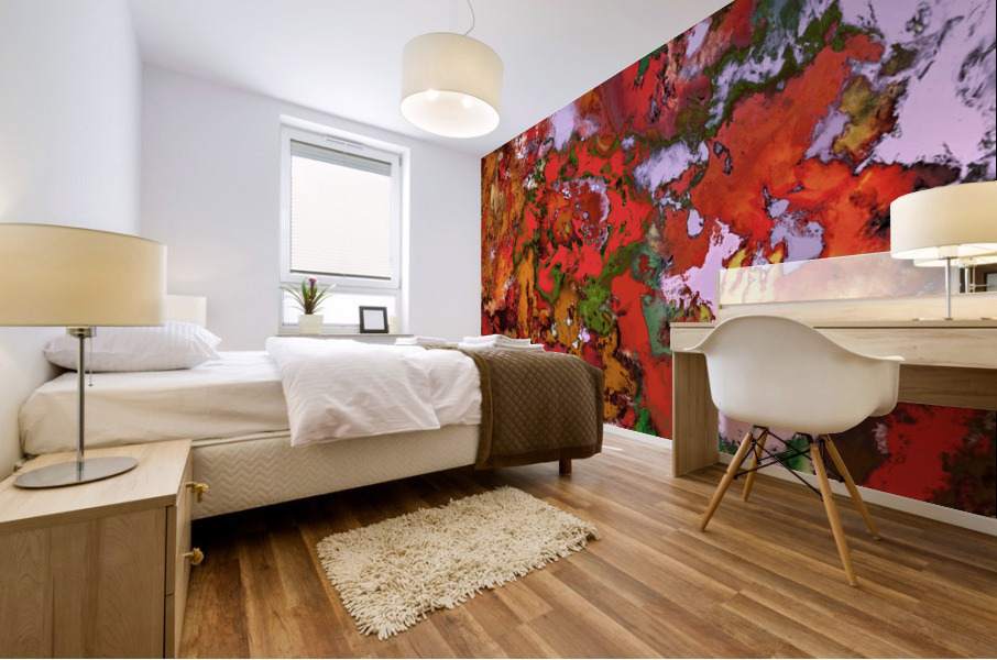 Paint machine Mural print