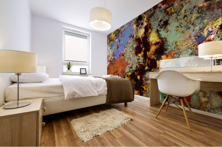 Elegantly eroded Mural print