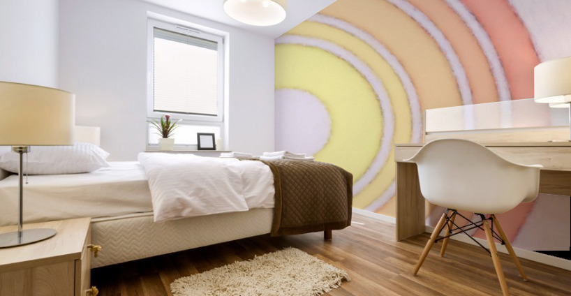Approaching sun Mural print