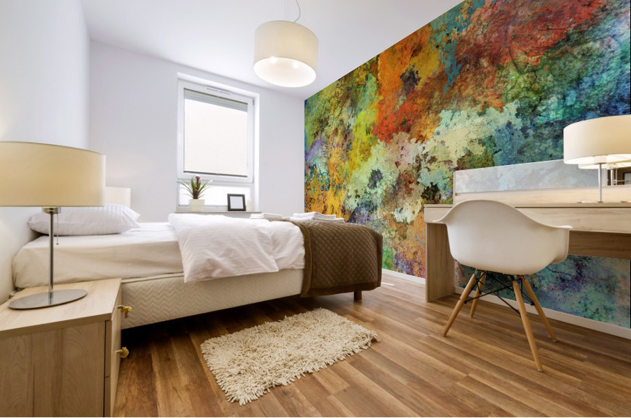 Audible stone Mural print