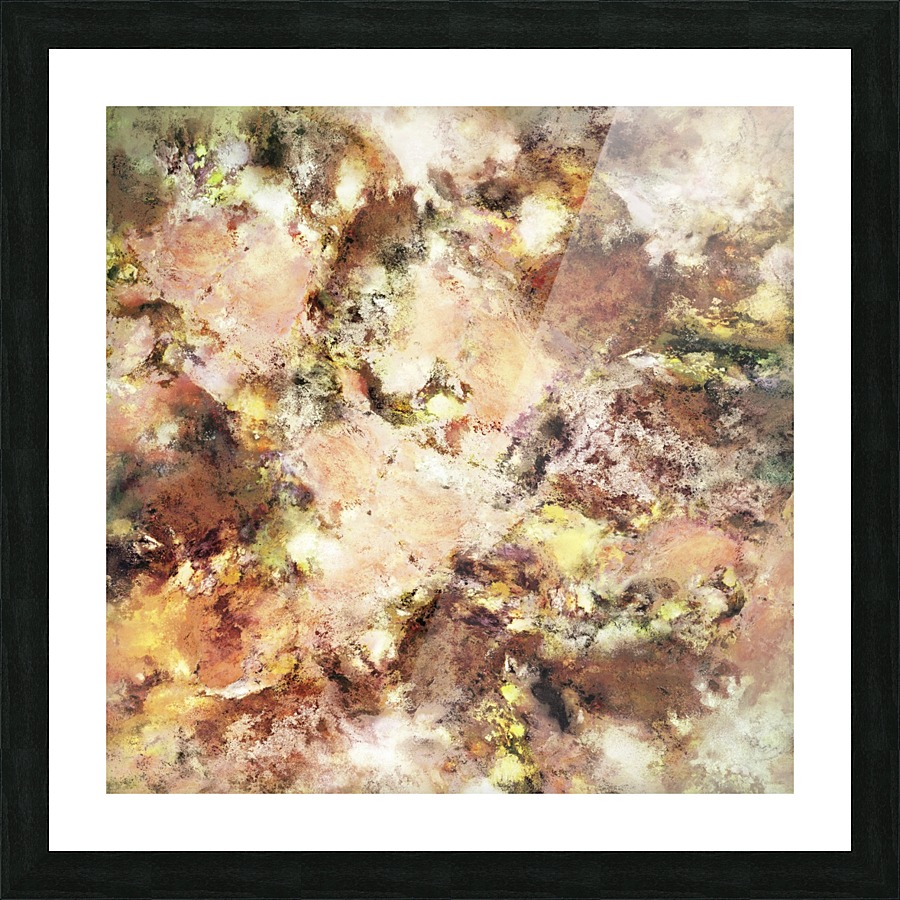 Abraded surface Picture Frame print