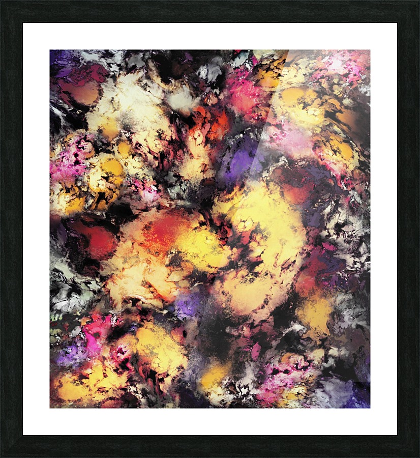 Ashes and heat Picture Frame print