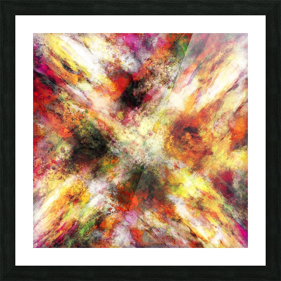 Back to the fires Picture Frame print