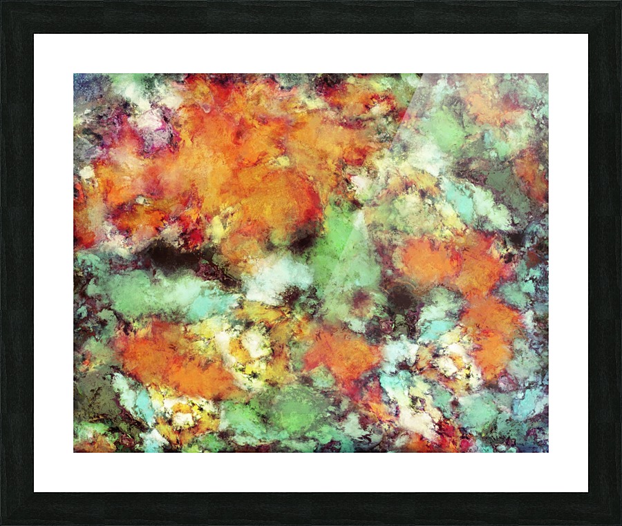 Big cloud collider Picture Frame print