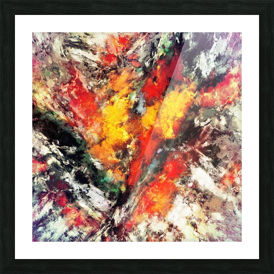 Clattering Picture Frame print