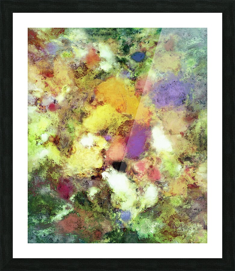 Forgotten petals Picture Frame print