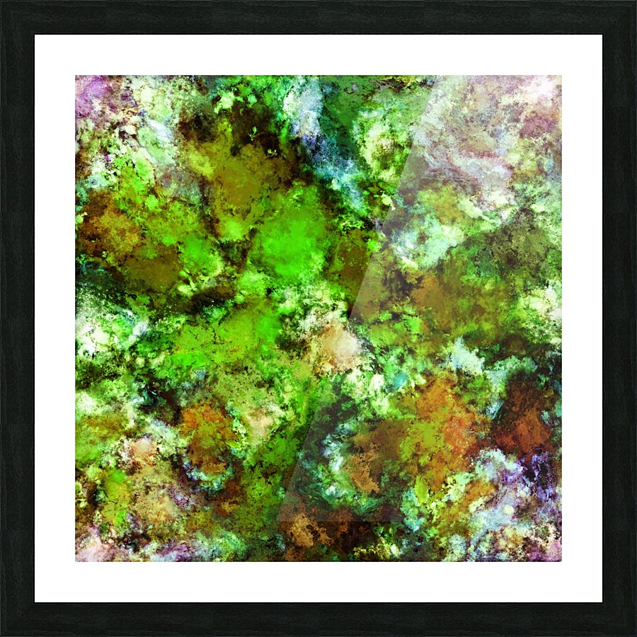Green scene Picture Frame print