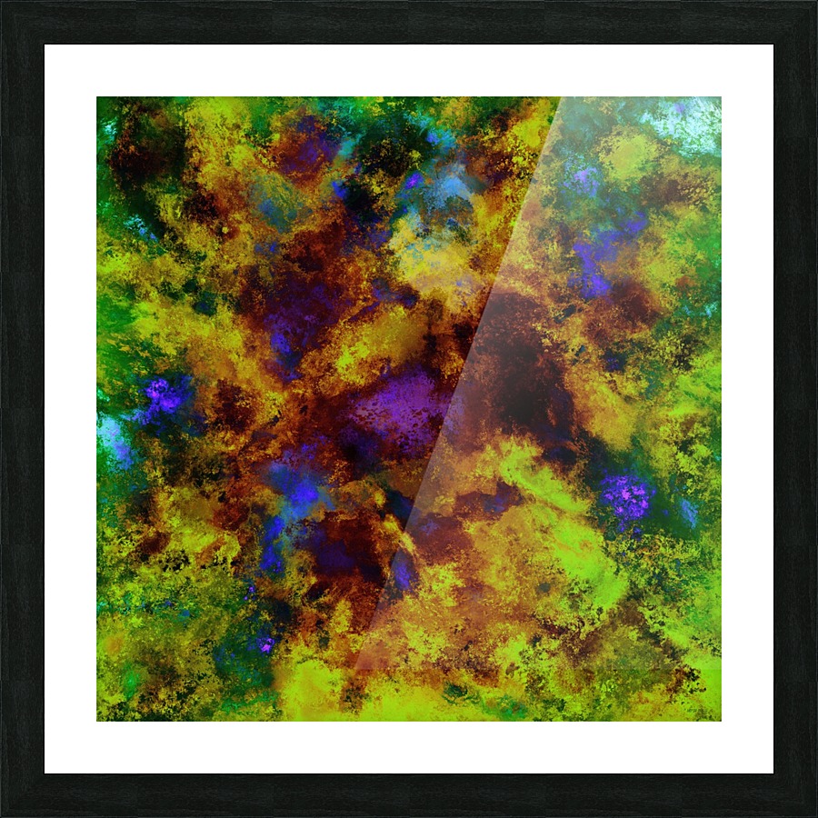 Background noise Picture Frame print