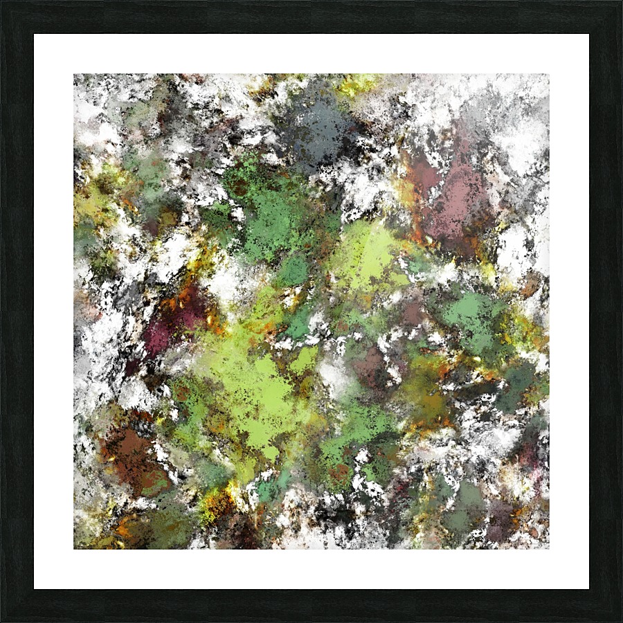 Invisible surface Picture Frame print
