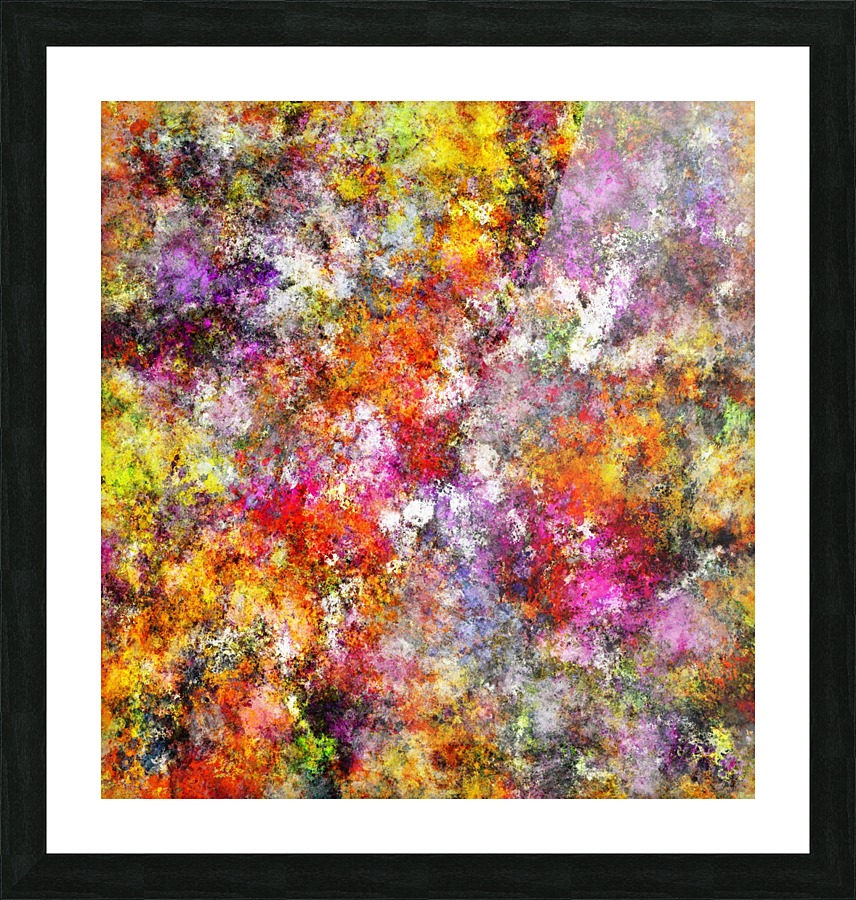 Jumble Picture Frame print