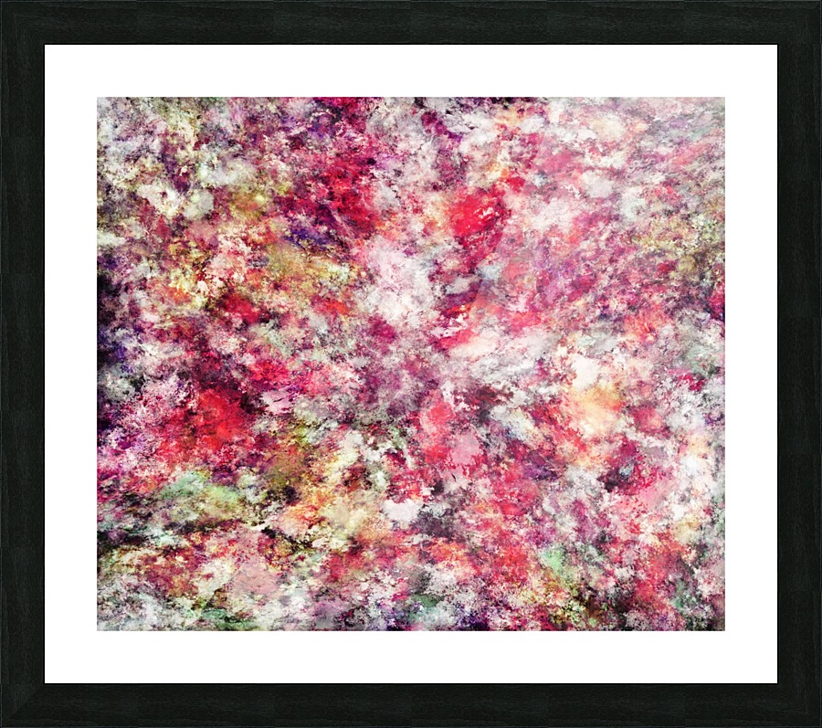 Rambling roses Picture Frame print