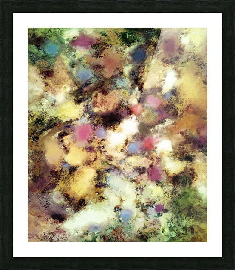 River bed Picture Frame print