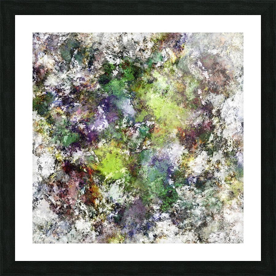 Scratching the surface Picture Frame print