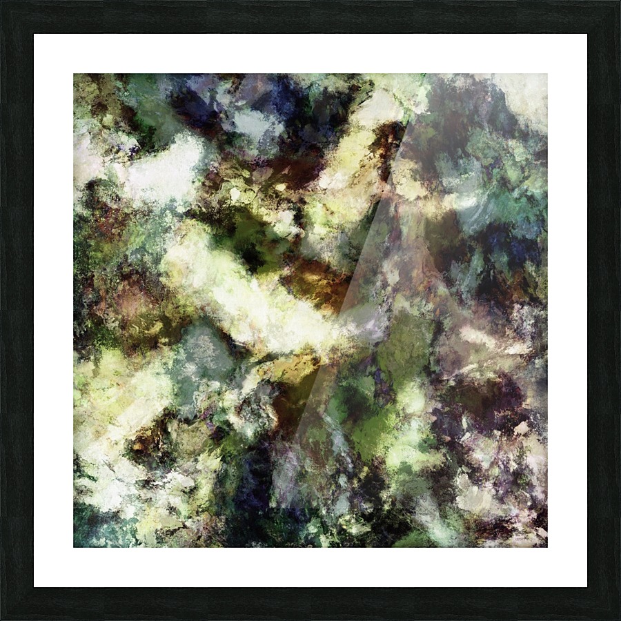 Silent erosion Picture Frame print