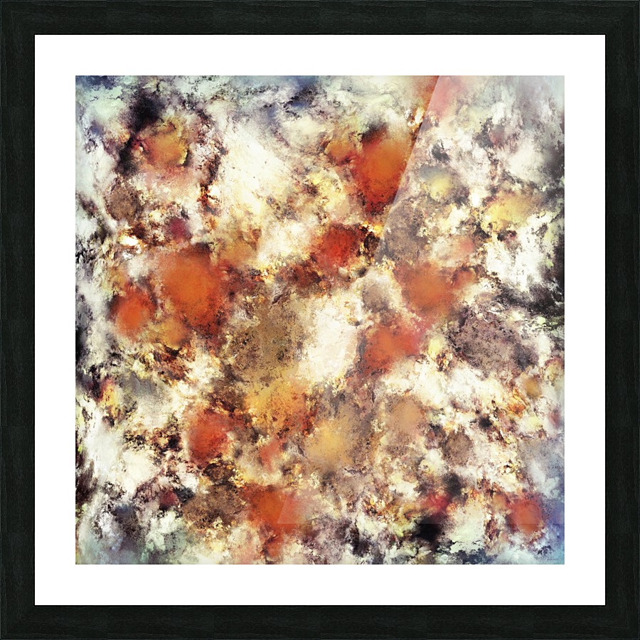 Terracotta tumble Picture Frame print