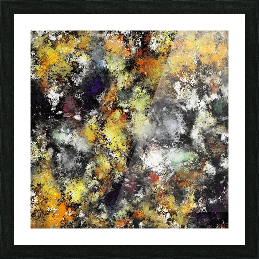 The greed Picture Frame print