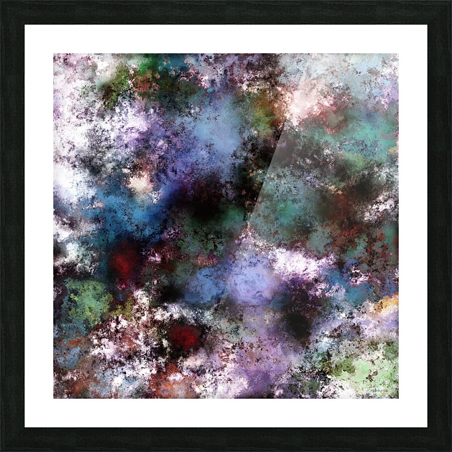 Thunderstorm Picture Frame print