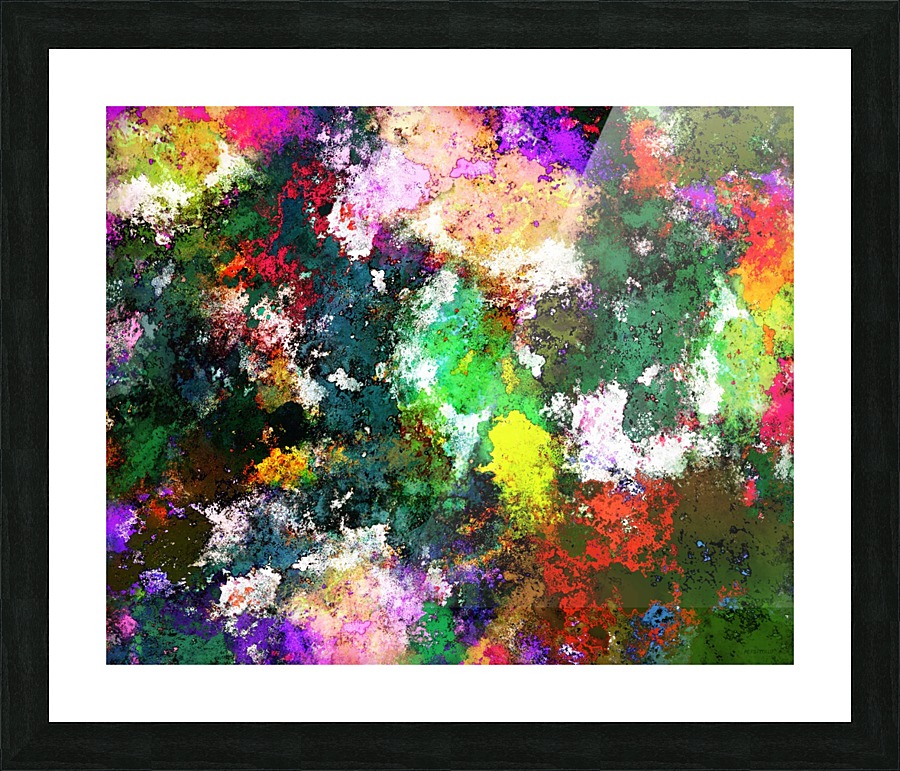 Tumbling down Picture Frame print