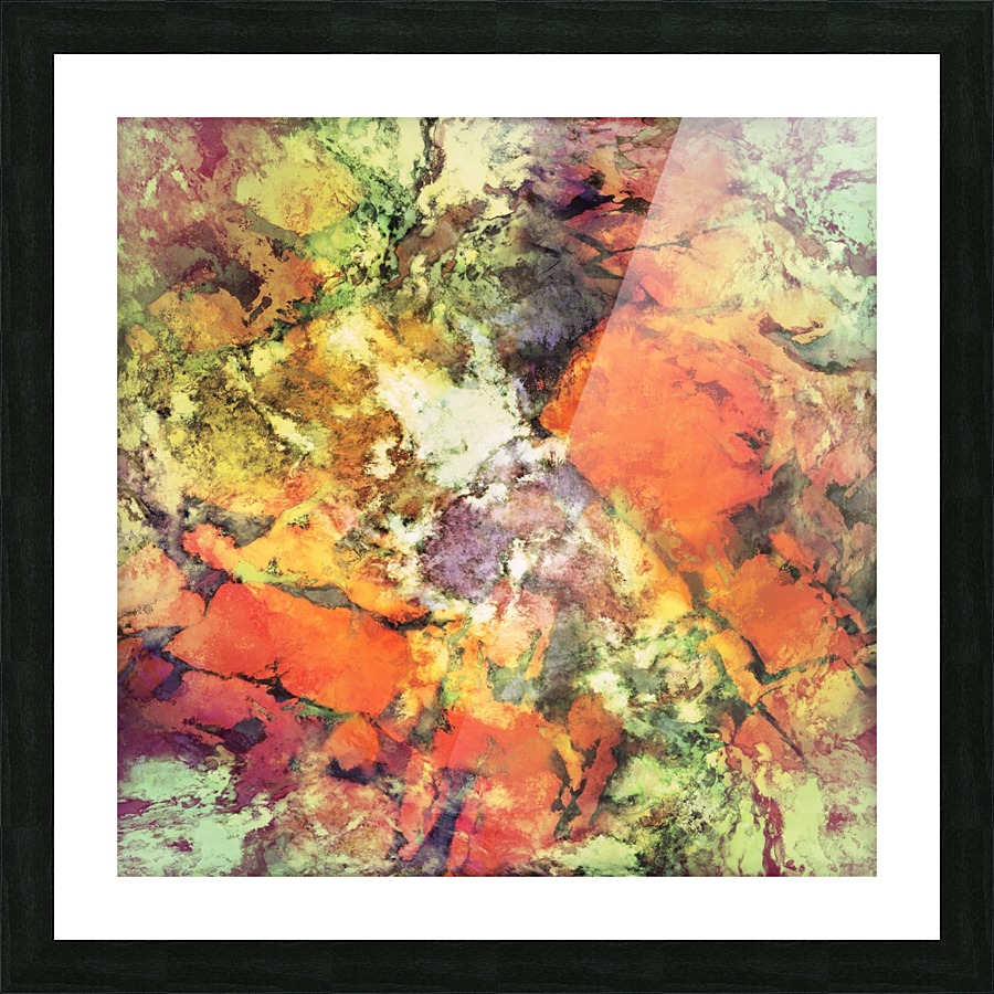 Under the surface Picture Frame print
