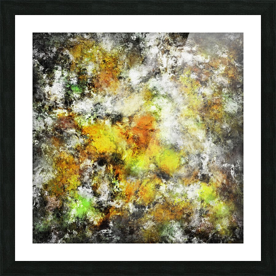 Winter sunlight Picture Frame print