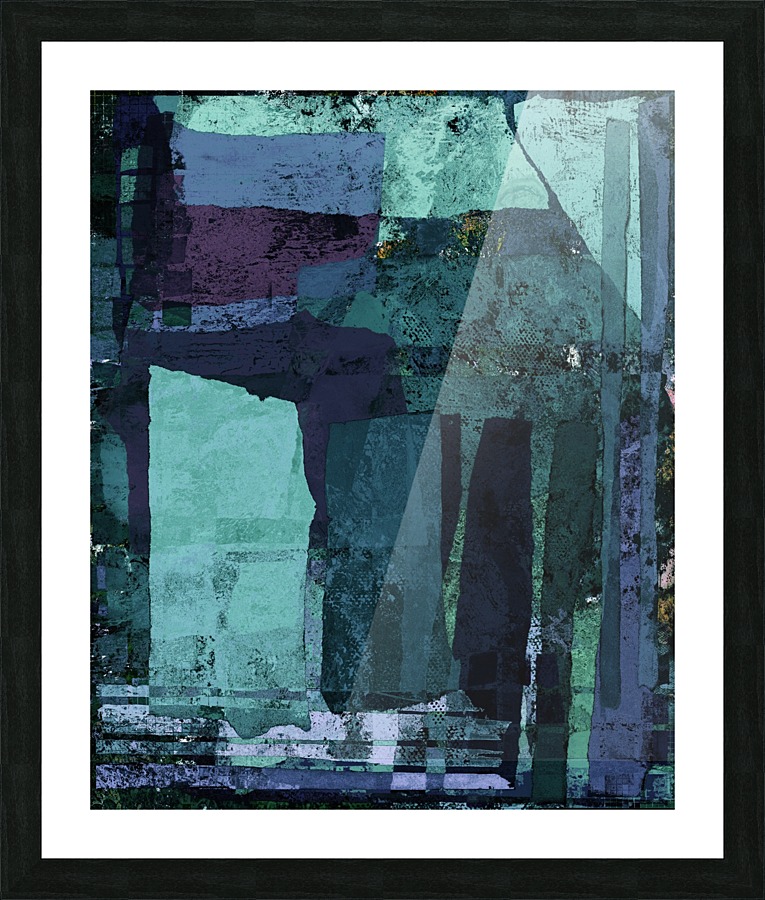 Torn Picture Frame print