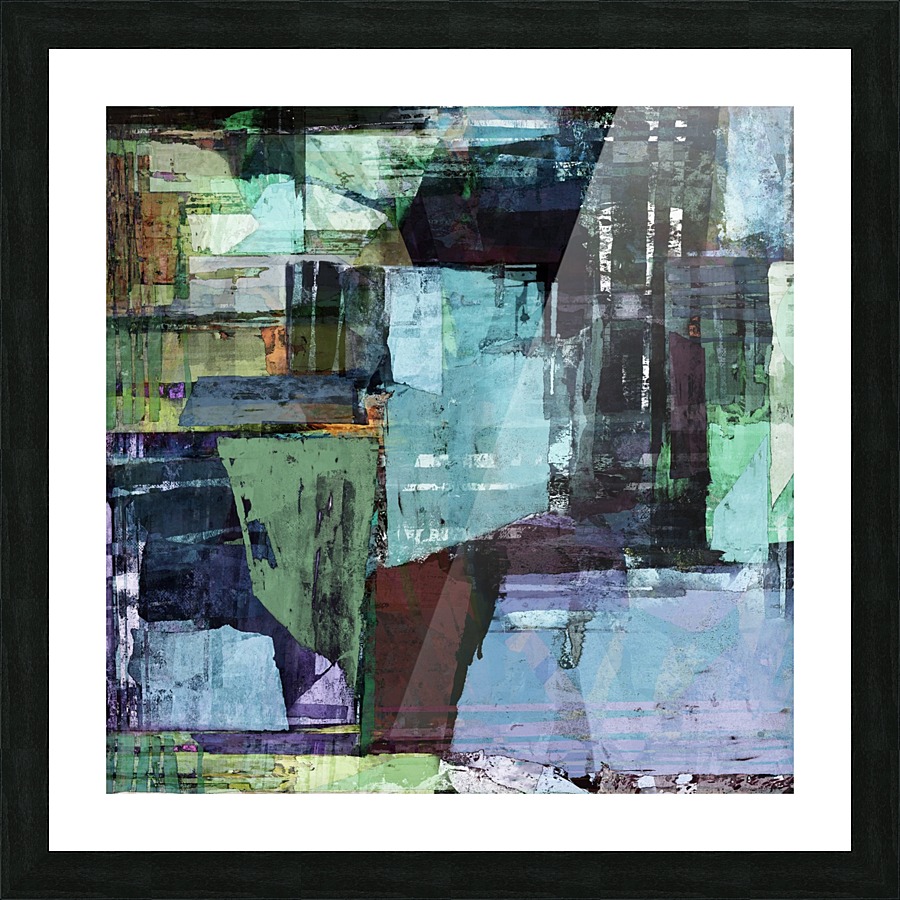 Derelict Picture Frame print