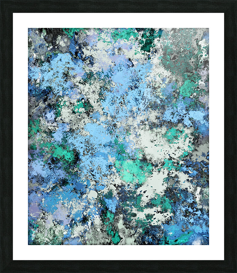 Big water Picture Frame print