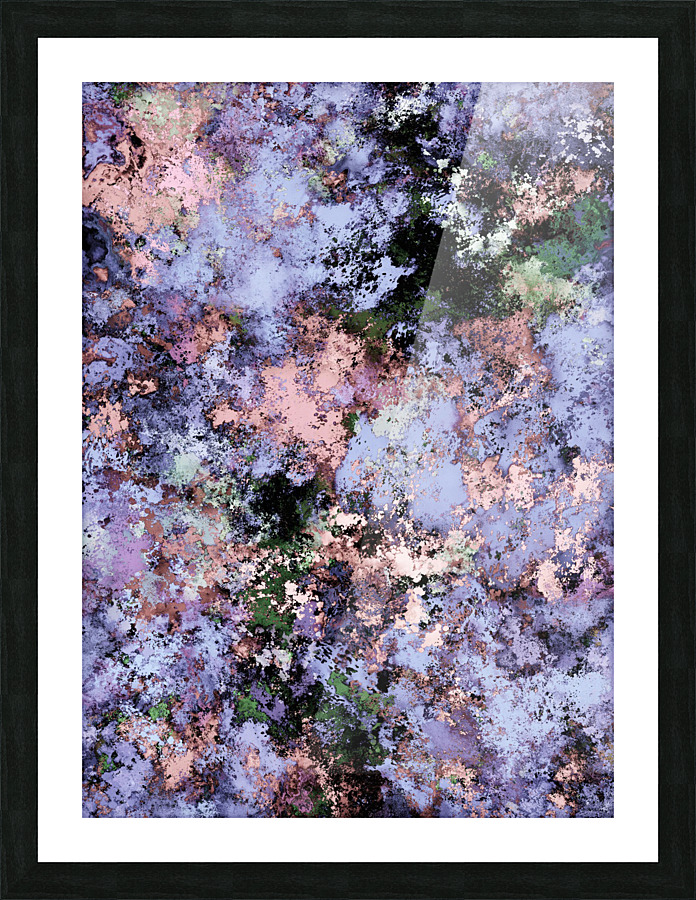 Visible breaks Picture Frame print