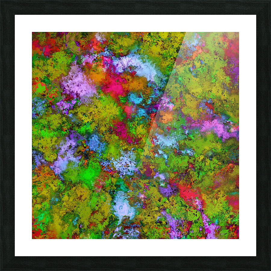 Above the tree canopy Picture Frame print