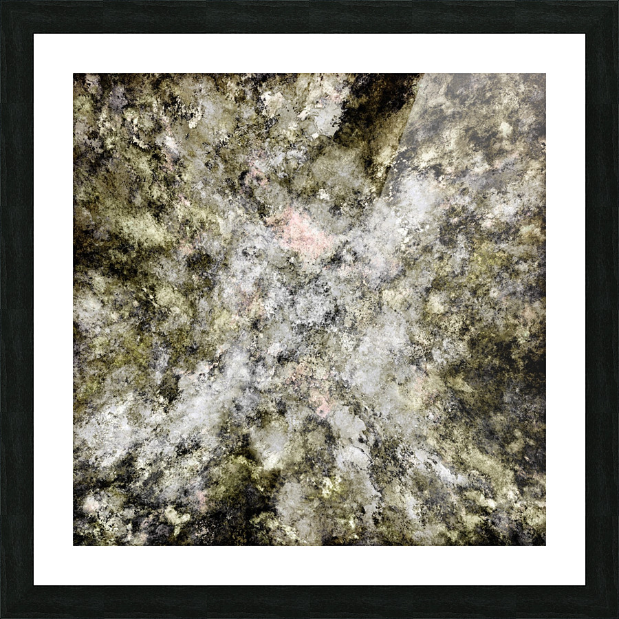 Turning to stone Picture Frame print