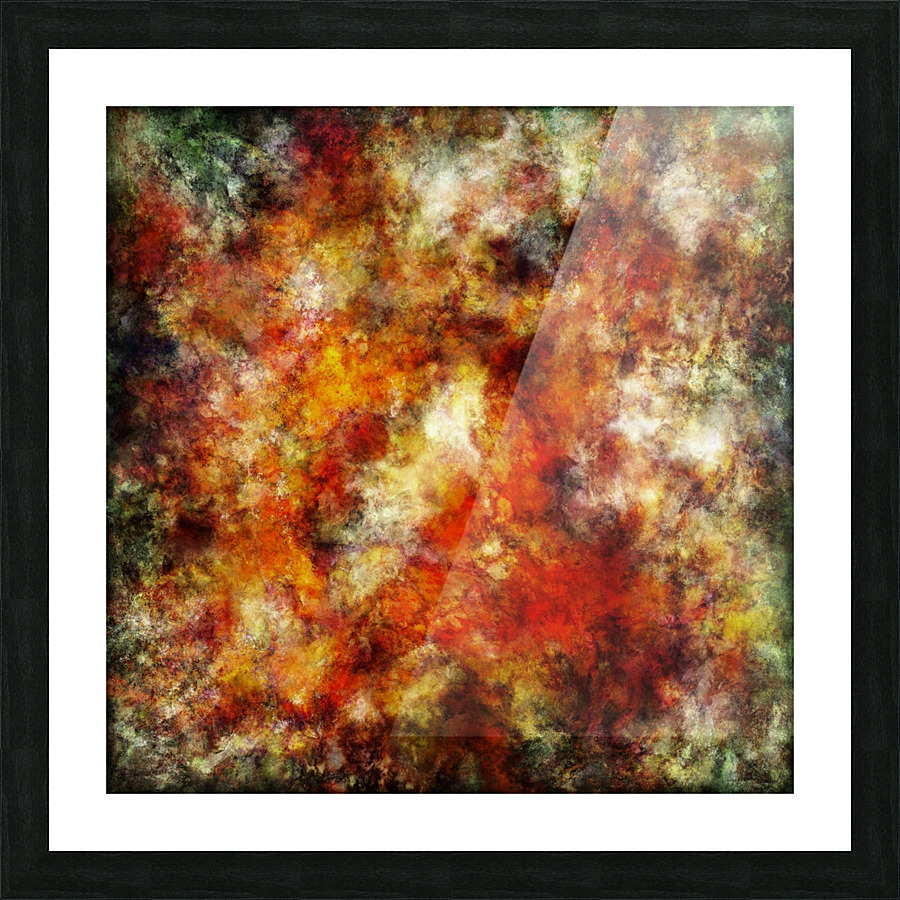 Red alert Picture Frame print