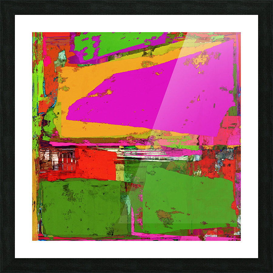 Safety zone Picture Frame print