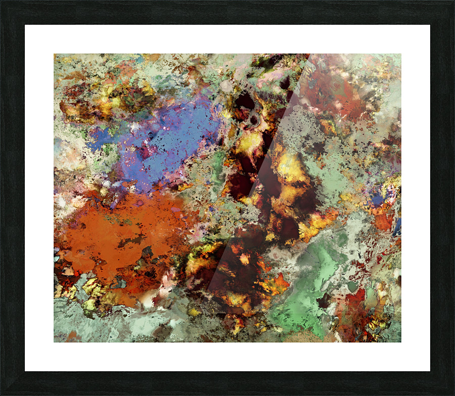 Elegantly eroded Picture Frame print