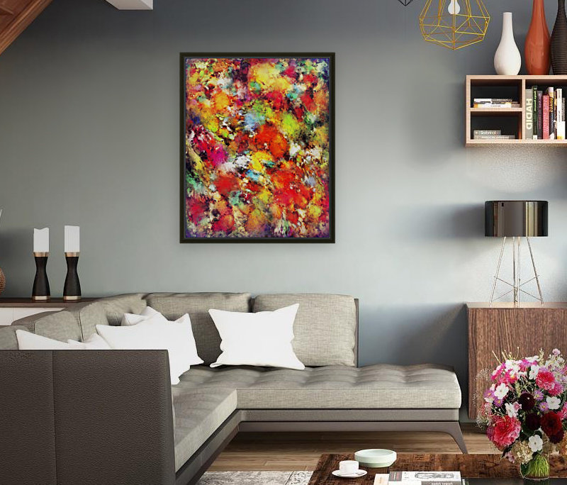 Big colour storm Reproduction
