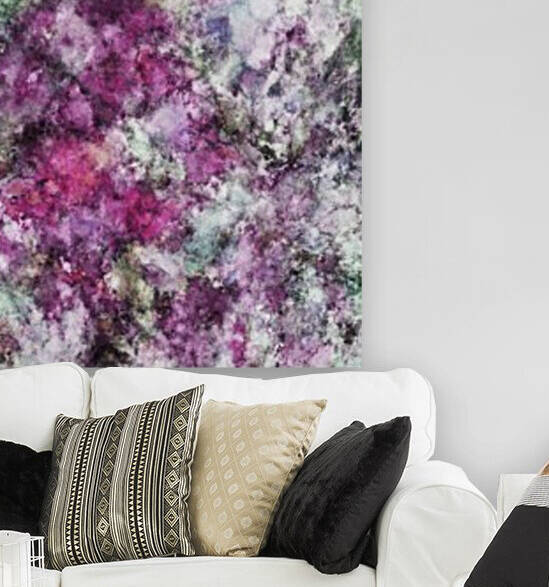 The quiet purple clouds Reproduction