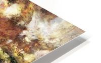 Abraded surface HD Metal print