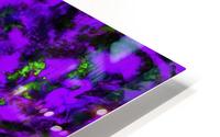Fluttering purple HD Metal print