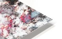 Frosty pink HD Metal print