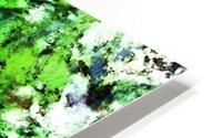 Green deflected HD Metal print